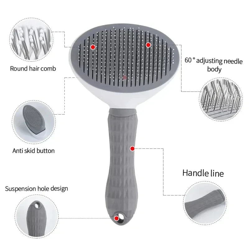 Brosse Anti-Poils CosyPatte – Élimine 95% des poils morts en 5 minutes