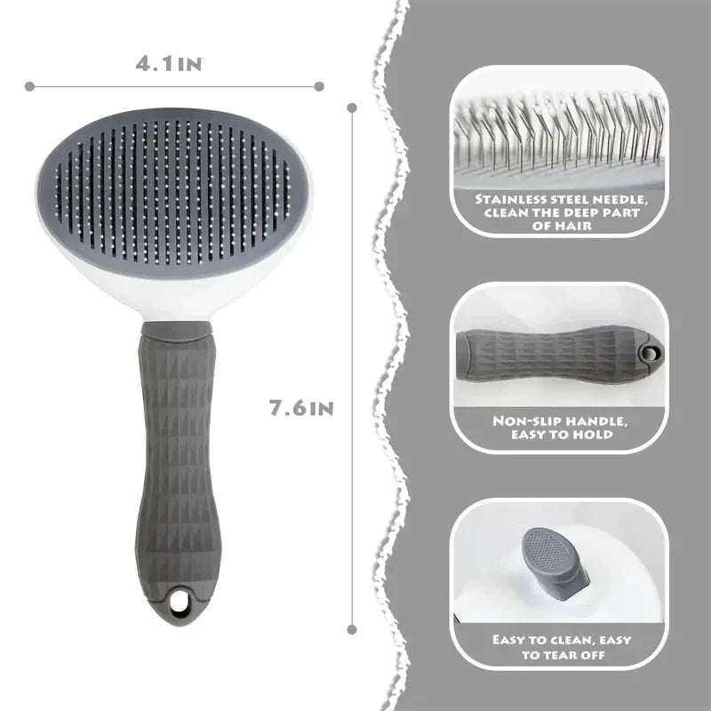 Brosse Anti-Poils CosyPatte – Élimine 95% des poils morts en 5 minutes